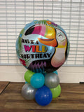 Balloon Nest Table Centrepiece Arrangement from