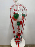 Personalised Hot Air Balloon Bubble Box Arrangement, Price From