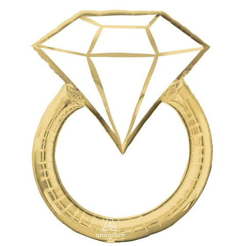 Wedding Ring Gold SuperShape XL INFLATED #44860
