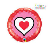 Only Hearts Balloon 46cm INFLATED #78545