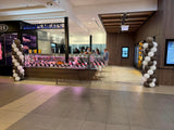 Balloon Column With Giant Topper Balloon