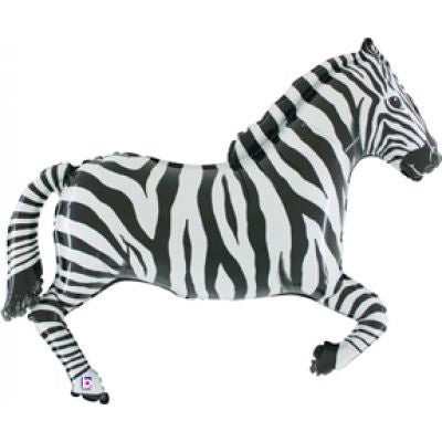 Zebra Full Body Foil Supershape Balloon #85903