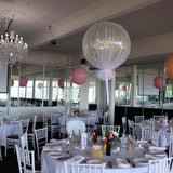 Tulle Covered Large 60cm Balloon Up to 2 days Float Time