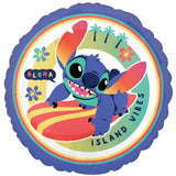Stitch Licensed Foil 45cm (18")  INFLATED #46616