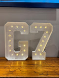 Mosaic Foamboard Sculpture or Numbers FROM
