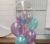 Personalised Bubble Balloon Bouquet