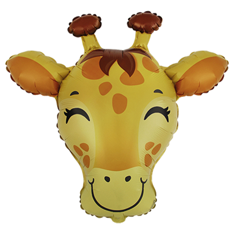 Giraffe Head (68cm x 80cm) Foil Shape INFLATED #336023