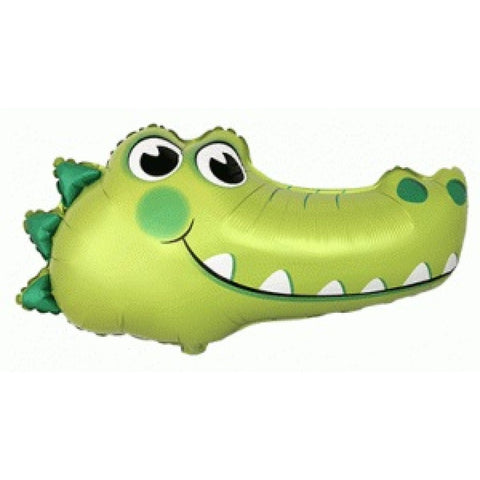 Crocodile Head (42cm x 79cm) Foil Shape Inflated #314724
