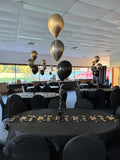 3 Balloon Bouquet Table Centrepiece ( with Hi Float 2-3 day approx float time) #T3