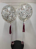 Confetti Filled 40cm -45cm / 16inch-18inch Balloon on a weight #confetti40