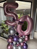 Balloon Marquee Display- Choose Colour & Age FROM