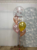 Personalised Bubble Balloon Bouquet