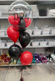 Personalised Bubble Balloon Bouquet