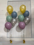 5 Balloon Bouquet Table Centrepiece ( with Hi Float 2-3 day Float Time) #T5
