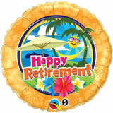 Retirement Traopial Foil 45cm Balloon #36449