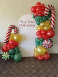 Christmas Candy Cane Foil 93cm Balloon #30028