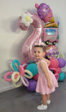 Balloon Marquee Display- Choose Colour & Age FROM