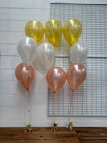 3 Balloon Bouquet Table Centrepiece ( with Hi Float 2-3 day float time) #T3