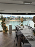 Easel  and Disc with  Balloon Garland HIRE Price from