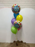 Dazzler Balloon Bouquet Choose Your Occasion/Birthday Age/Theme & Colours INFLATED #Dazzler