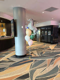 White Horse Foil 110cm Melbourne Cup INFLATED #15774W