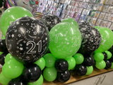 Balloon Nest Table Centrepiece Arrangement from