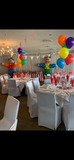 Balloon Column With Star or Round or Supershape Foil Topper