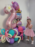Balloon Marquee Display- Choose Colour & Age FROM