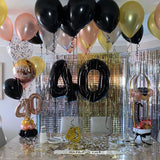 18 -50 Ceiling Floating Helium Balloons on strings (48 hour Float Time) From
