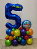 Balloon Marquee Display- Choose Colour & Age FROM