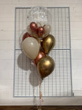 Personalised Bubble Balloon Bouquet