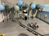 Large 60cm Latex Balloon Helium filled 3-4 day Float Time with Satin Ribbon & Balloon Weight