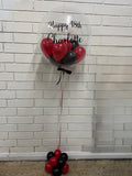 Personalised Bubble Balloon with Confetti or Mini Balloon