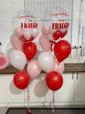 Personalised Bubble Balloon Bouquet