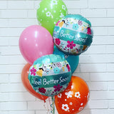 Dazzler Balloon Bouquet Choose Your Occasion/Birthday Age/Theme & Colours INFLATED #Dazzler