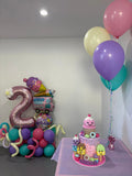 Balloon Marquee Display- Choose Colour & Age FROM