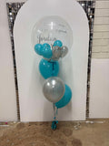 Personalised Bubble Balloon Bouquet