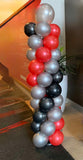 Balloon Column With Giant Topper Balloon