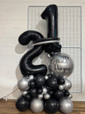 Balloon Marquee Display- Choose Colour & Age FROM