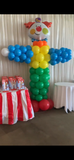 Balloon Column With Star or Round or Supershape Foil Topper