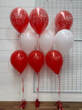 3 Balloon Bouquet Table Centrepiece ( with Hi Float 2-3 day float time) #T3