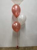 3 Balloon Bouquet Table Centrepiece ( with Hi Float 2-3 day float time) #T3