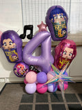 Balloon Marquee Display- Choose Colour & Age FROM