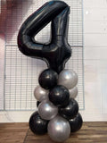 Supershape or Giant Number Tower Column Air Filled