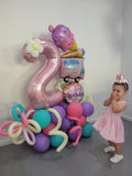 Balloon Marquee Display- Choose Colour & Age FROM