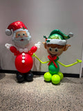Santa Giant Red Belly Balloon