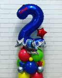 Balloon Marquee Display- Choose Colour & Age FROM
