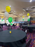 3 Balloon Bouquet Table Centrepiece ( with Hi Float 2-3 day approx float time) #T3