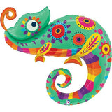 Festive Chameleon Shape 99cm 39inch INFLATED #254022