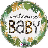 Jungle Welcome Baby 46cm 18inch Foil INFLATED #262249